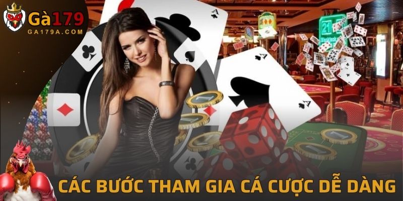 Hướng dẫn các bước tham gia cá cược dễ dàng tại GA179