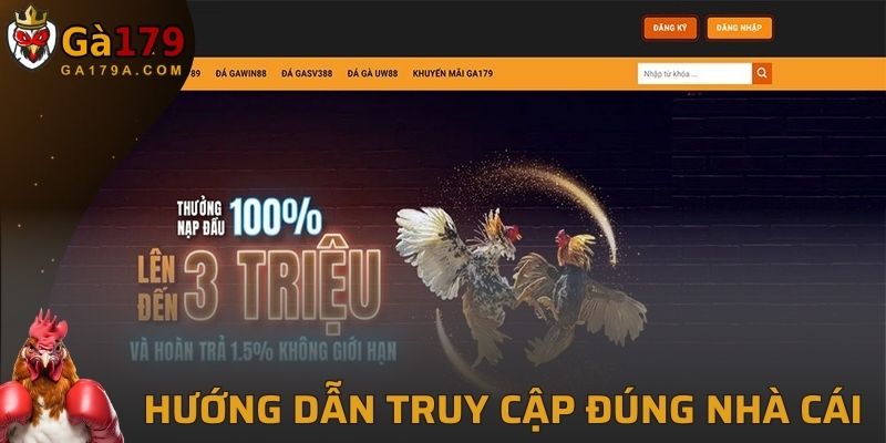 Hướng dẫn các bước truy cập nhà cái an toàn