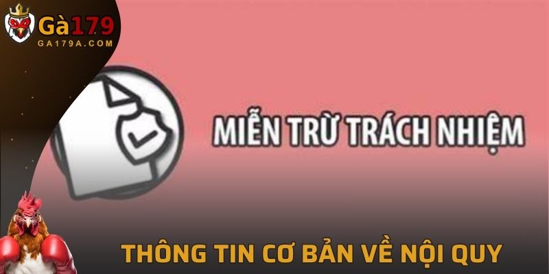 Nội dung cơ bản về miễn trách nhiệm